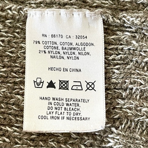 Anthropologie Sparrow Far From Whistler Longline Cardigan Sweater Moss Small - Picture 13 of 14